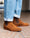 Our Tobacco brown suede calf leather Alegher chelsea boots - Picture 1 - Velasca