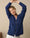Our Inky blue 100% organic cotton Gradara cardigan - Picture 1 - Velasca
