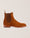 Our Tobacco brown suede calf leather Alegher chelsea boots - Picture 3 - Velasca