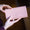 Our Dusty pink smooth calf leather with saffiano print Belafiùr large wallet - Picture 5 - Velasca
