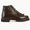 Our Dark brown smooth calf leather Resegott hiking boots - Picture 5 - Velasca