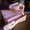 Our Dusty pink smooth calf leather with saffiano print Belafiùr large wallet - Picture 6 - Velasca