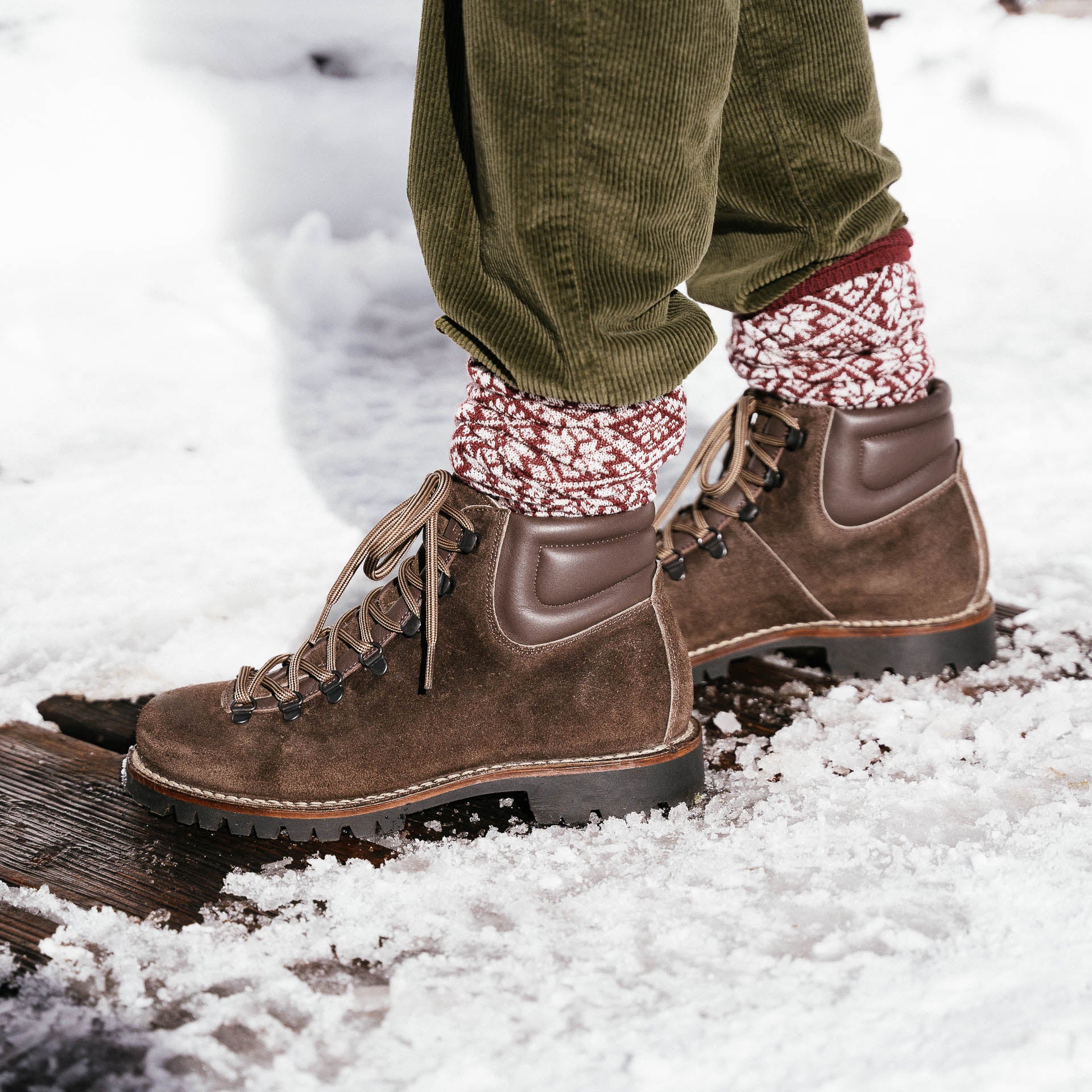 Velasca Leather hiking boots, handmade in Italy