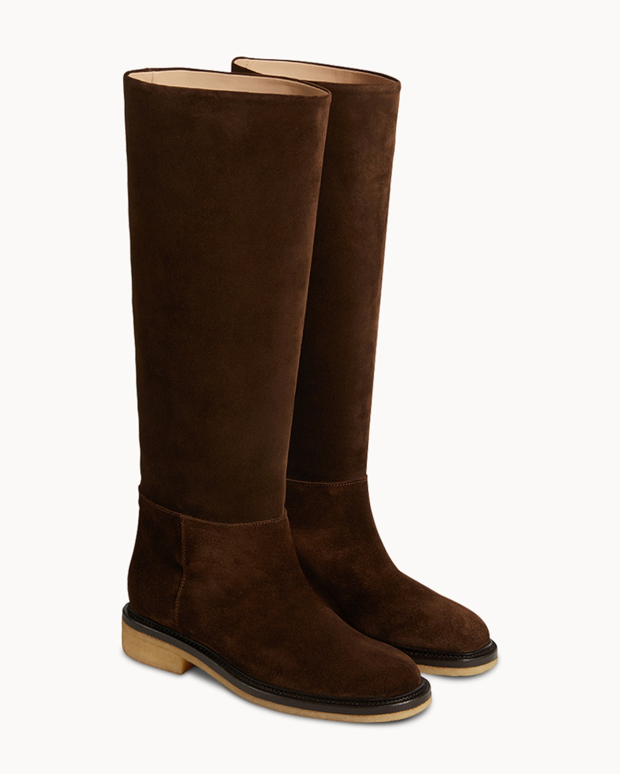 Suede knee high boots Velasca